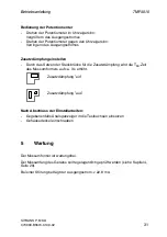 Предварительный просмотр 30 страницы Siemens 7MF4010 Instruction Manual