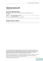 Preview for 1 page of Siemens 7SG14 Duobias-M-200 Technical Manual