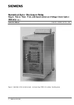 Предварительный просмотр 1 страницы Siemens 7VK512 Instruction Manual