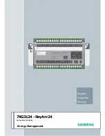 Siemens 7XG3124 ReyArc24 Technical Manual preview