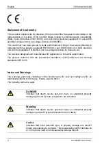 Preview for 4 page of Siemens 7XT34 Series Directions For Use Manual