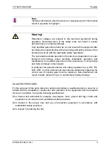 Preview for 5 page of Siemens 7XT34 Series Directions For Use Manual