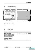 Предварительный просмотр 17 страницы Siemens 7XV5450-0 A00 Series Operating Instructions Manual