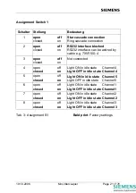 Предварительный просмотр 21 страницы Siemens 7XV5450-0 A00 Series Operating Instructions Manual