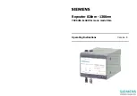 Siemens 7XV5451-0 A00 Series Operating Instructions Manual preview