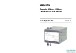 Предварительный просмотр 1 страницы Siemens 7XV5451-0 A00 Series Operating Instructions Manual