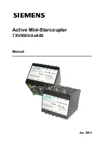 Siemens 7XV5550-0xA00 Series Manual preview