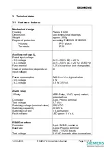 Предварительный просмотр 11 страницы Siemens 7XV5651-0 A00 Series Operating Instructions Manual