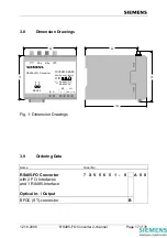 Предварительный просмотр 17 страницы Siemens 7XV5651-0 A00 Series Operating Instructions Manual