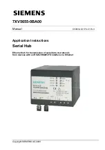 Siemens 7XV5655-0BA00 Application Instructions preview