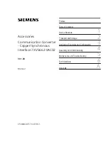 Preview for 47 page of Siemens 7XV5662-0AC02 Manual