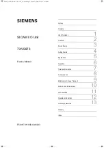 Preview for 1 page of Siemens 7XV5673 Device Manual