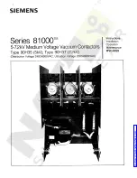 Preview for 1 page of Siemens 81000 90H35 Instructions Manual