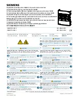 Siemens 8GK9735-1KK.0 Operating Instructions preview