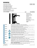 Предварительный просмотр 1 страницы Siemens 8GK9930 - 0KK03 Operating Instructions Manual