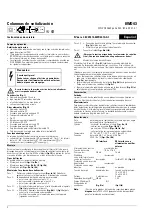 Preview for 4 page of Siemens 8WD43 Operating Instructions Manual