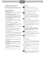 Preview for 14 page of Siemens 9000415722 Installation And Operating Instructions Manual