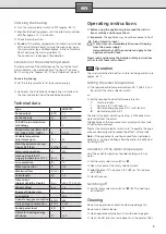 Preview for 9 page of Siemens 9001071773 Installation And Operating Instructions Manual