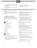 Preview for 10 page of Siemens 9001155285 Installation And Operating Instructions Manual