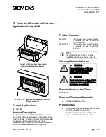 Preview for 1 page of Siemens 941 Installation Instructions Manual