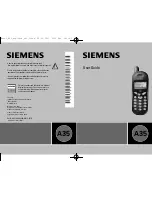 Предварительный просмотр 1 страницы Siemens A35 User Manual