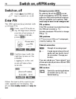 Предварительный просмотр 11 страницы Siemens A50 User Manual