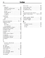 Предварительный просмотр 77 страницы Siemens A50 User Manual