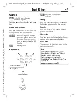 Предварительный просмотр 48 страницы Siemens A55 User Manual