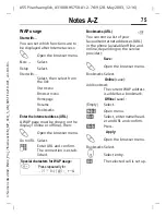 Предварительный просмотр 76 страницы Siemens A55 User Manual