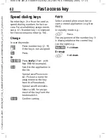 Preview for 62 page of Siemens A56i User Manual