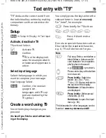 Preview for 79 page of Siemens A56i User Manual