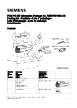 Preview for 1 page of Siemens A5E37501050-AE Manual