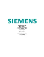 Preview for 32 page of Siemens A80485-1 Quick Start Manual