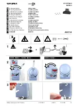 Siemens Acvatix ASC1.6 Mounting Instructions предпросмотр