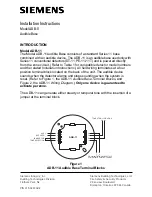 Siemens ADB-11 Installation Instructions preview