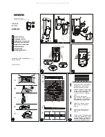 Preview for 1 page of Siemens ADM-Q12 Manual