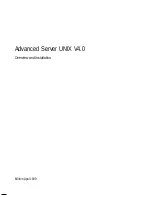 Siemens Advanced Server UNIX V4.0 Overviews & Installation Instructions предпросмотр