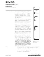 Siemens ALCC Installation Instructions Manual preview