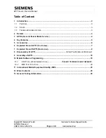 Предварительный просмотр 2 страницы Siemens AP75 Service Manual