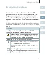 Предварительный просмотр 63 страницы Siemens Aquaris 501 BTE User Manual