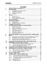 Preview for 5 page of Siemens Ardoptix PT 140 AF1 Operating Manual