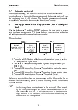 Preview for 16 page of Siemens Ardoptix PT 140 AF1 Operating Manual