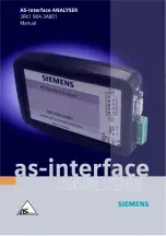 Siemens as-interface ANALYSER 3RK1 904-3AB01 Manual preview