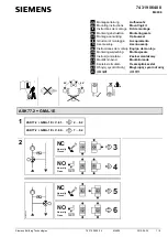 Предварительный просмотр 1 страницы Siemens ASK77 2 Series Mounting Instructions