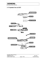 Предварительный просмотр 10 страницы Siemens AX75 Service Manual