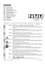 Siemens BD01-GK Installation Instructions preview