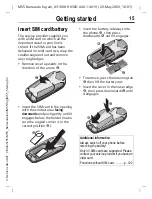 Preview for 15 page of Siemens Be inspired M55 User Manual