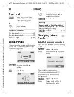 Preview for 26 page of Siemens Be inspired M55 User Manual