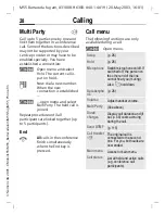 Preview for 28 page of Siemens Be inspired M55 User Manual