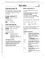 Preview for 31 page of Siemens Be inspired M55 User Manual